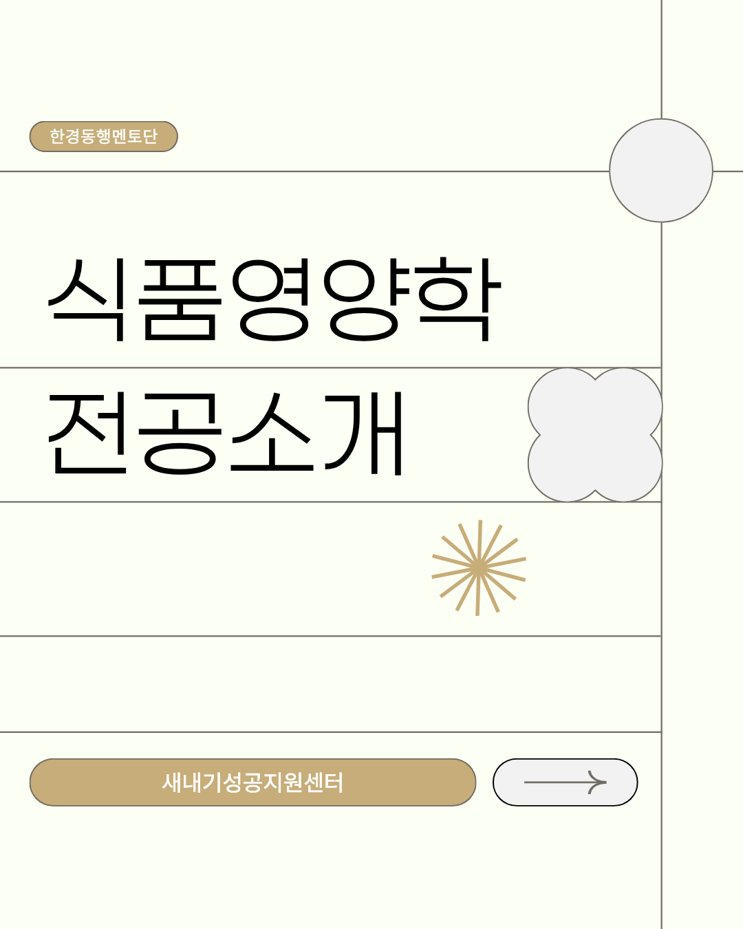 한경동행 멘토단 전공소개